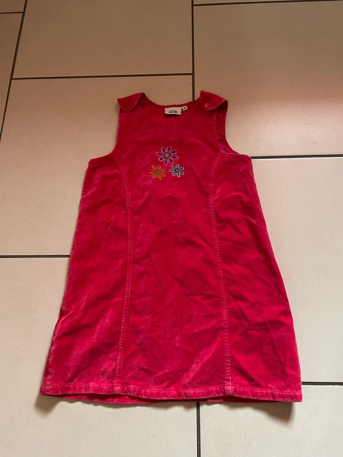 Robe velour vi tave kiabi