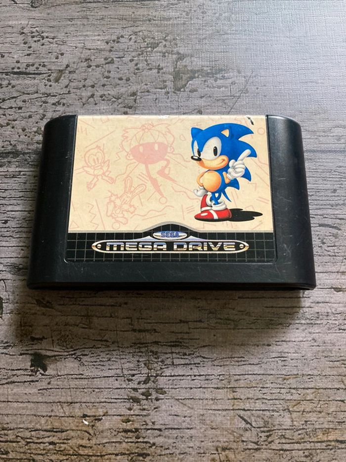 Sonic Jeu Megadrive Loose VF