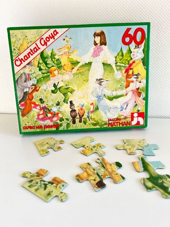 Puzzle 60 pièces Chantal Goya - Pipotin et la forêt magique