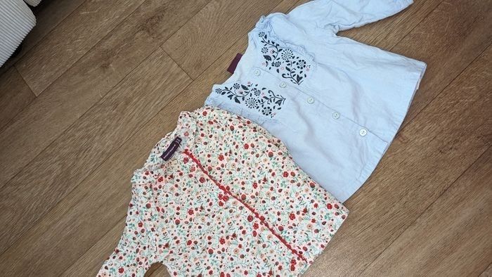 Lot chemises Sergent Major 6 mois