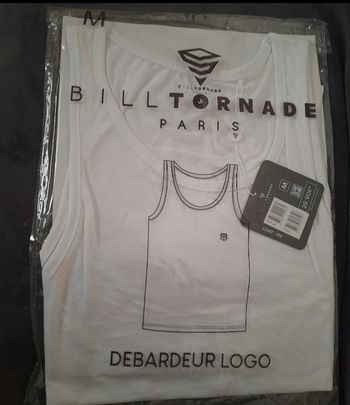 Débardeur blanc 100% coton
