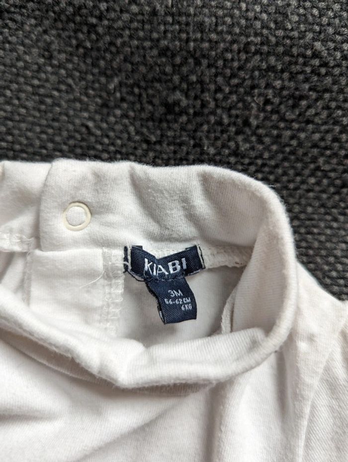 T-shirt col roulé - Kiabi - 3 mois - photo numéro 3