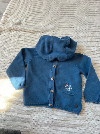 Cardigan à capuche fille lupilu 18/24 mois