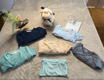 Lot de 6 bodies manches courtes