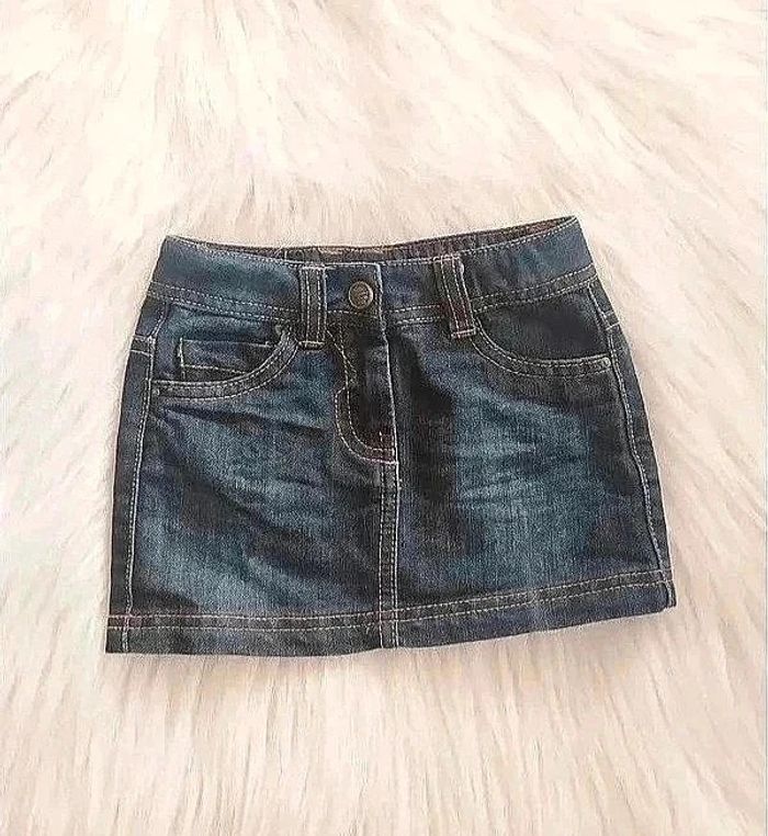Jupe courte en jean Tape à l'oeil 86 cm = 2 ans