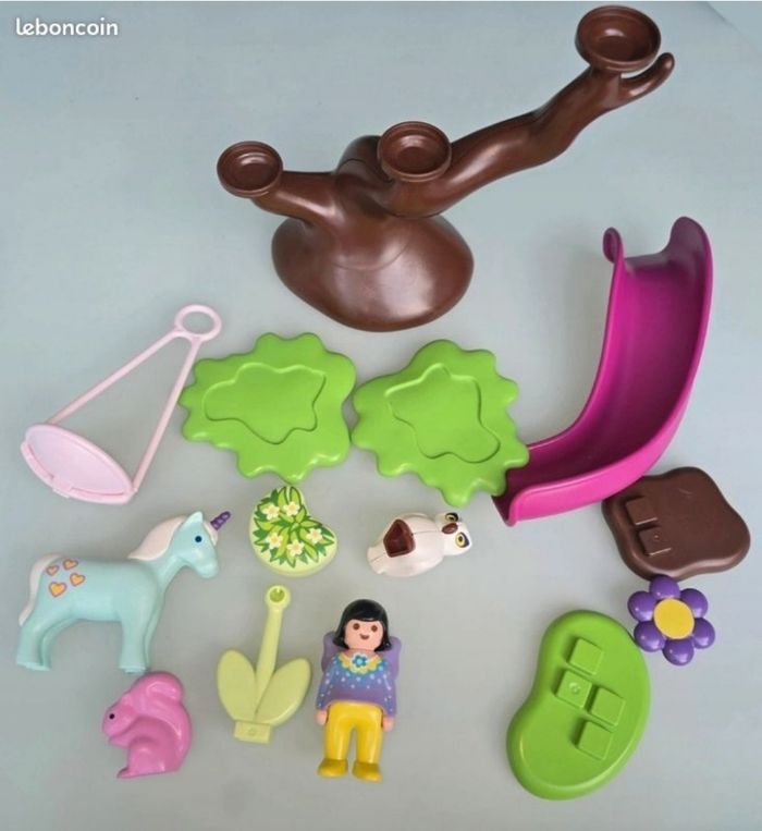123 playmobil air de jeux des fées 70400 complète - photo numéro 2