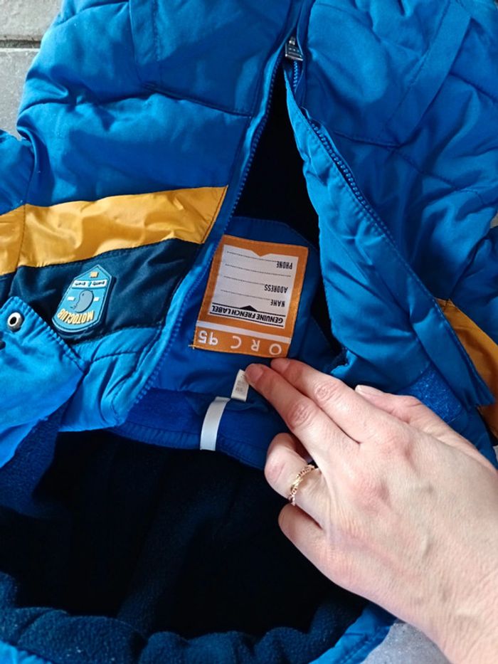 Lot veste manteau doudoune 9/12 mois tbe - photo numéro 9
