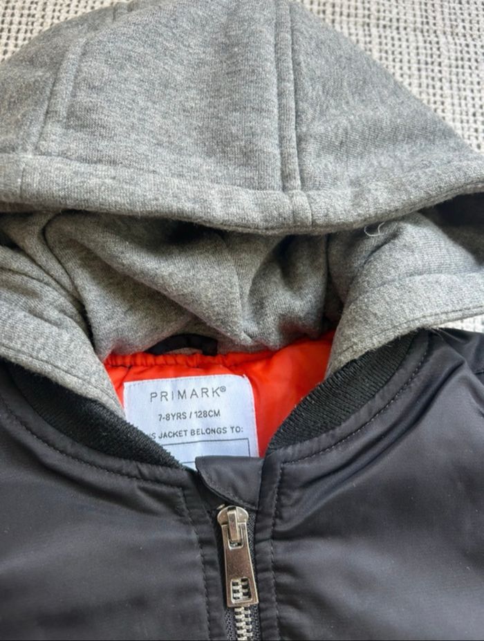 Blouson bombers à capuche 7/8 ans primark - photo numéro 3