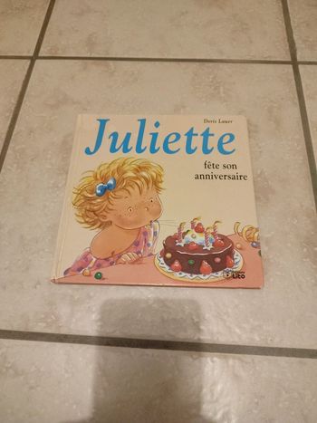 Livre Juliette fête son anniversaire