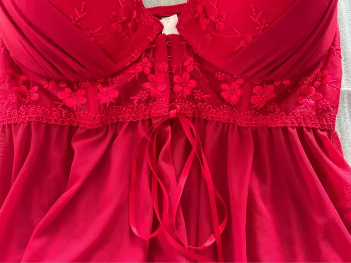 Nuisette rouge Lascana - photo numéro 3