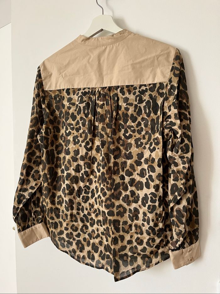 Blouse léopard Claudie Pierlot neuve - photo numéro 4