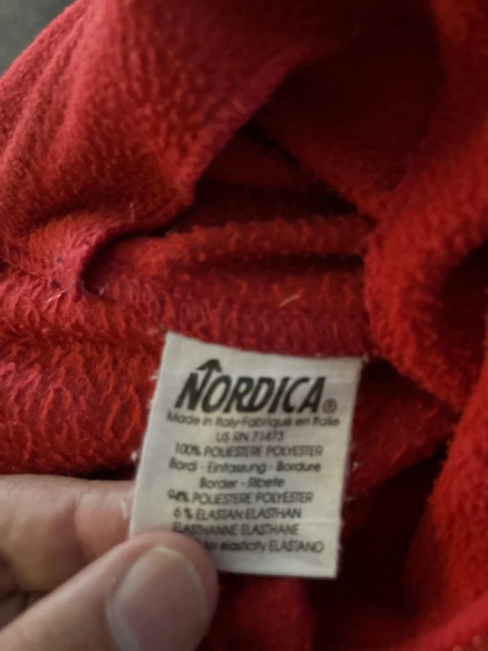 Polaire vintage Nordica / L / Rouge / Très bon état - photo numéro 7