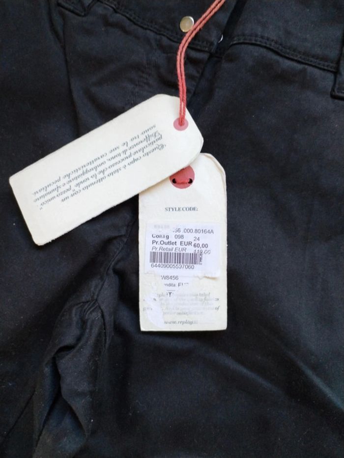 Pantalon Replay Femme Neuf - photo numéro 5