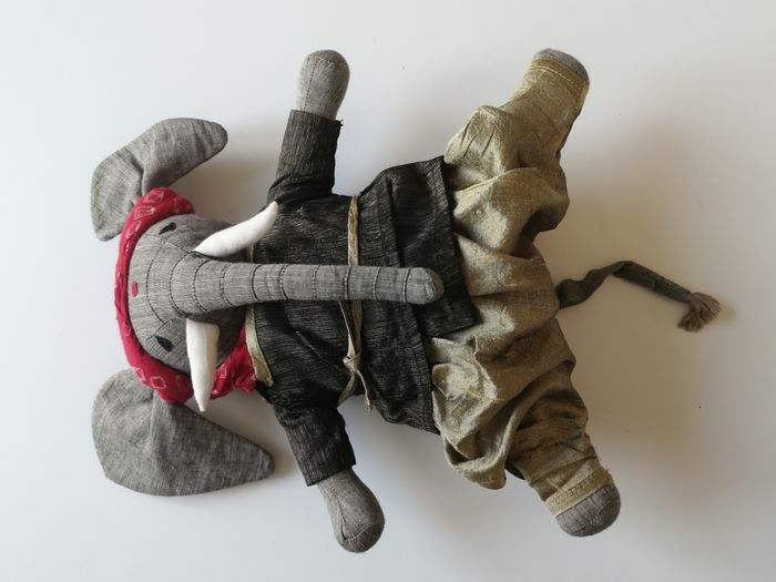 peluche éléphant - photo numéro 3