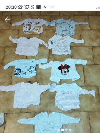 Vêtement bebe disney