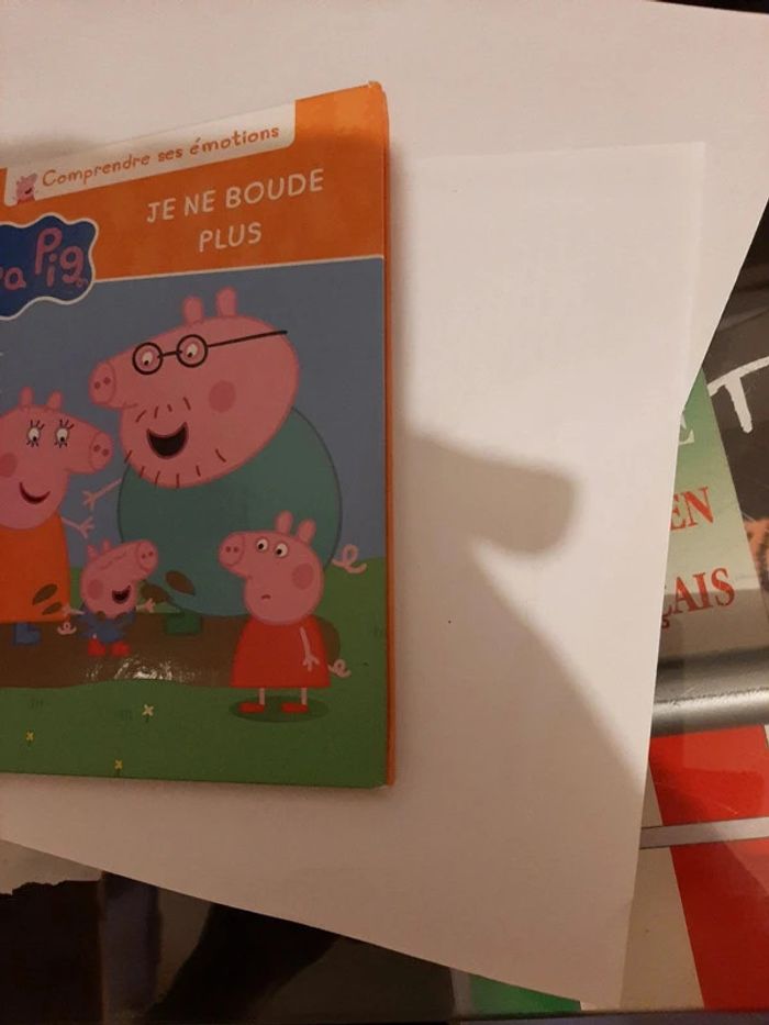 Livre sur les émotions peppa pig je ne boude plus - photo numéro 2