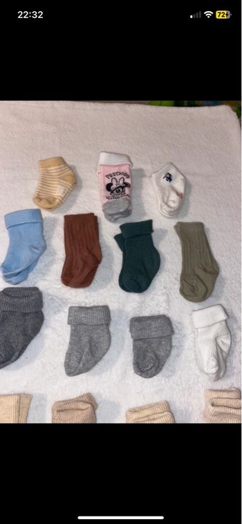Lot de 23 paires de chaussettes