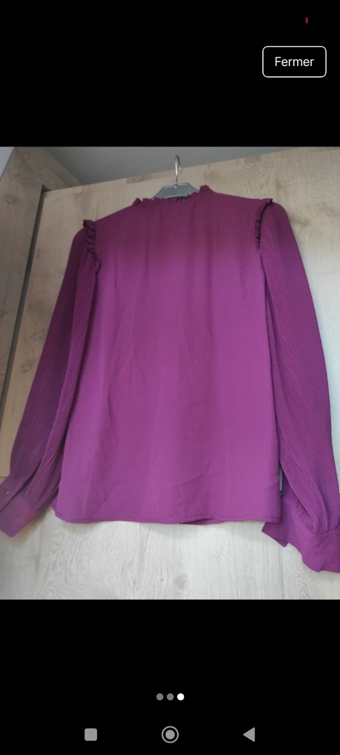Blouse neuve Camaïeu femme taille 38 - photo numéro 3
