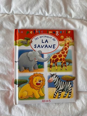 Livre montessori « La savane »