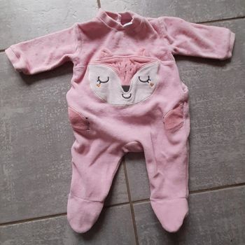 Pyjama fille tex 1 mois