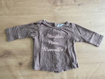 Tee shirt marron
