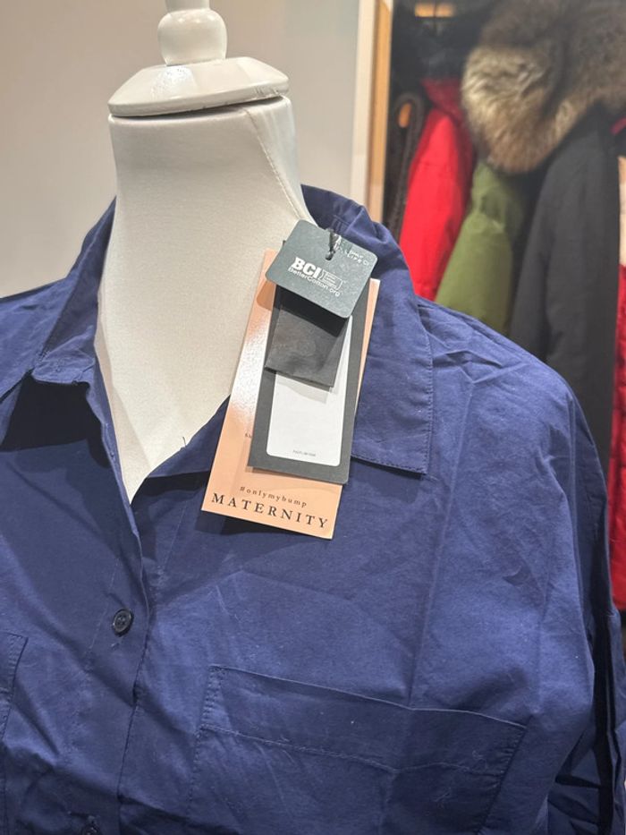 Robe chemise maternité - photo numéro 2