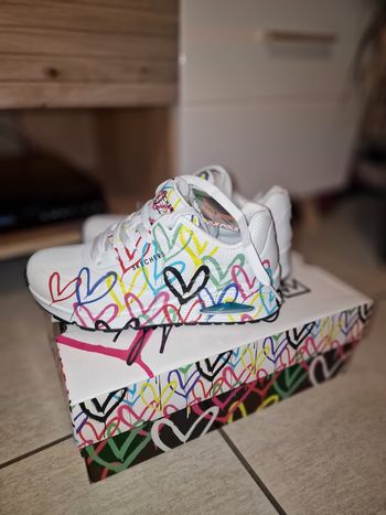 Skechers femme multicolore cœurs ❤️