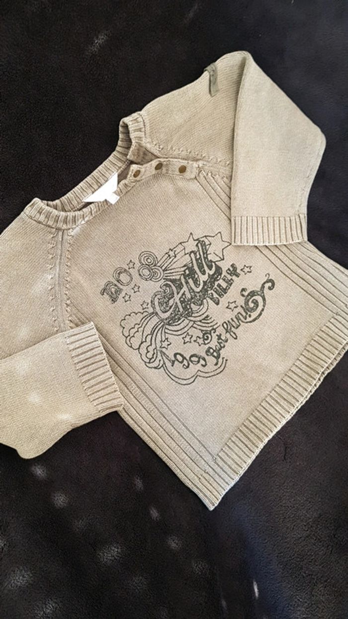Pull beige 3 ans - photo numéro 2