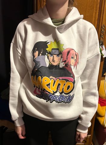 Pull à capuche Naruto taille XS
