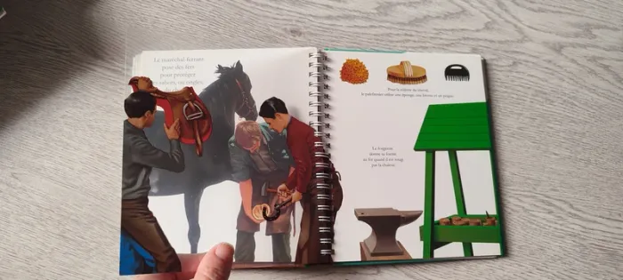 Livre enfant Le cheval - photo numéro 2