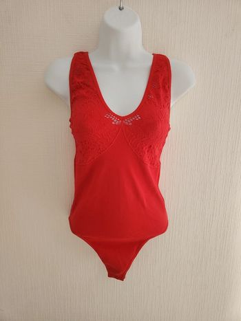 Haut body Morgan rouge taille M-L