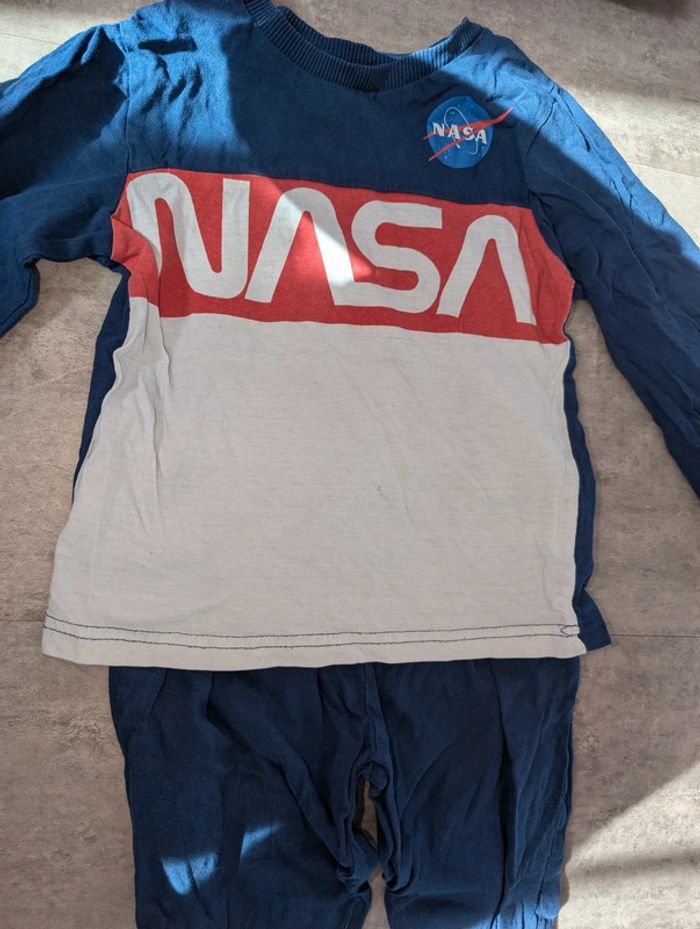 Pyjama deux pièces fin garçon 4 ans Nasa - photo numéro 2