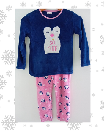 Pyjama d'hiver U essentiel 8 ans bien chaud