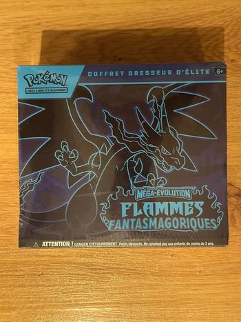 ETB Pokémon ME02 Dracaufeu Flamme fantasmagorique 