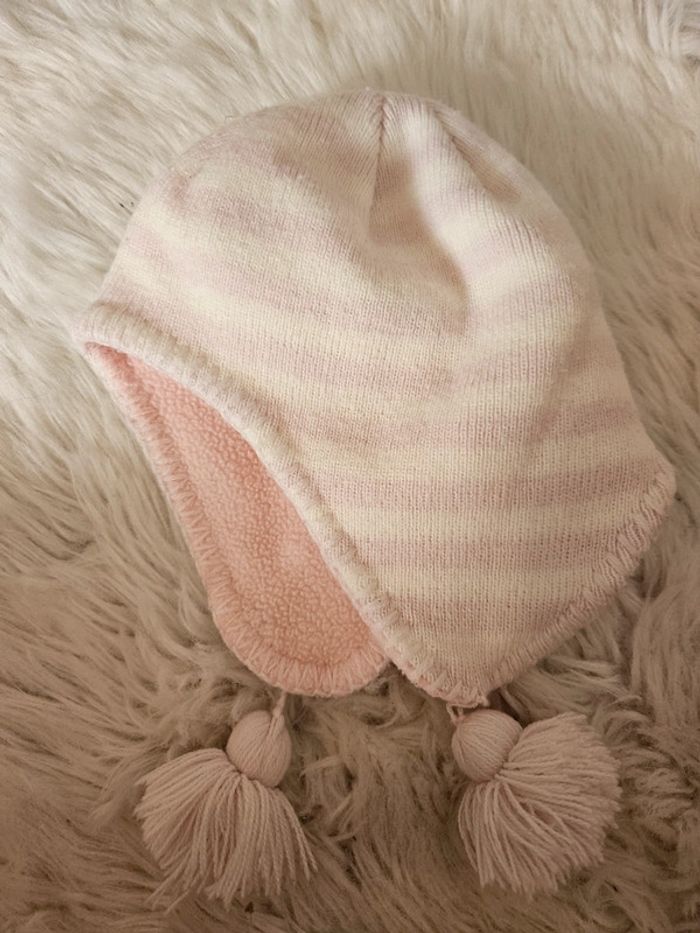 Bonnet fille (taille 12/24 mois)