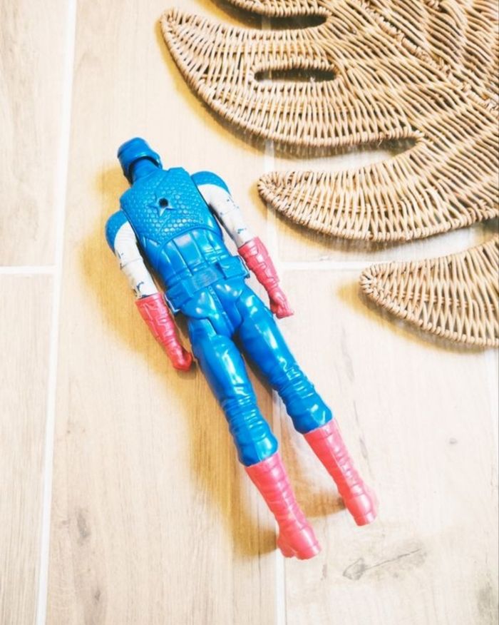 💫Captain america Avengers Marvel - Figurine de 30 cm - marque Hasbro - photo numéro 3