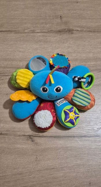 Peluche pieuvre multi activités