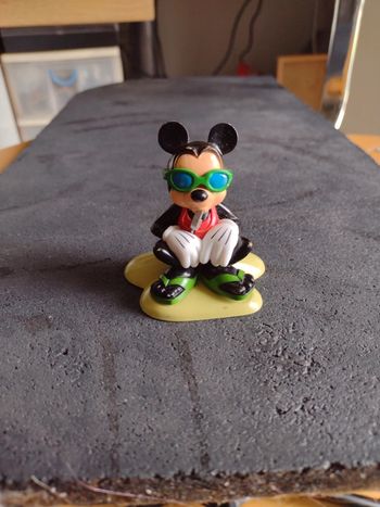 Figurine Vintage Mickey à la plage