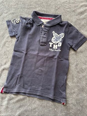 Polo Tommy bleu marine