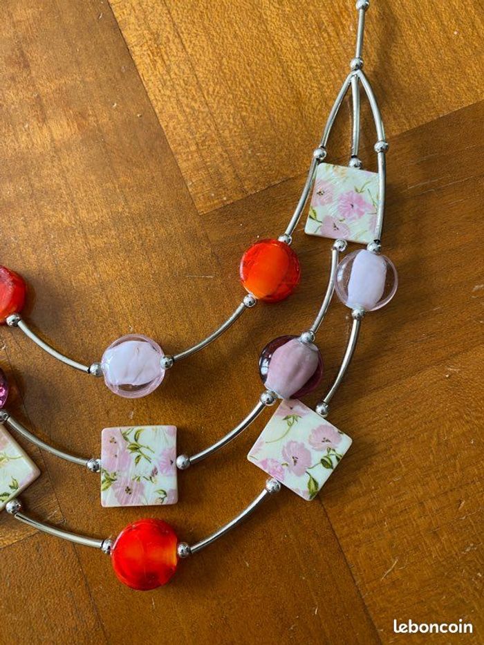 Collier fantaisie - femme - photo numéro 2