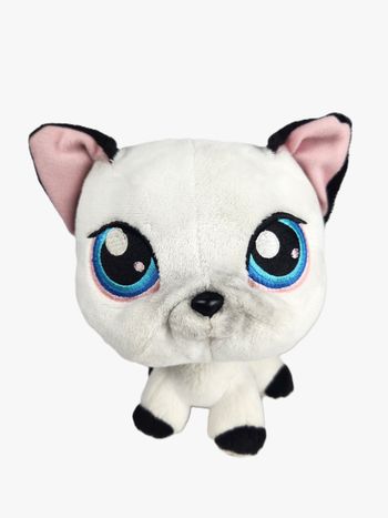 Peluche Littlest Pet Shop - Chat Blanc - LPS