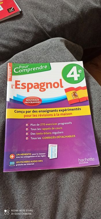 Livre espagnol 4 e