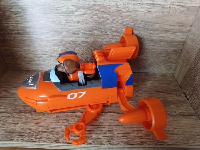Figurine pat patrouille et son véhicule zuma - photo numéro 3