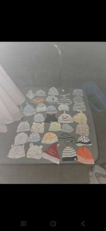 Gros lots de bonnets naissance