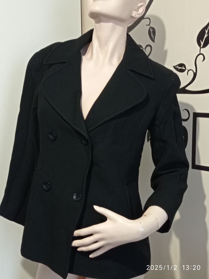 blazer noir Naf Naf taille 42 réf 220 P00 - photo numéro 10