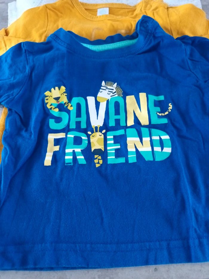 Lot tshirt 9mois - photo numéro 4