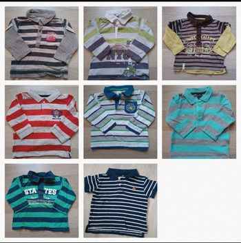 Polos manches longues/manches courtes