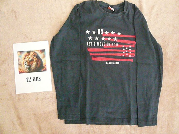 Lot de 3 tee-shirts 12 ans - photo numéro 3