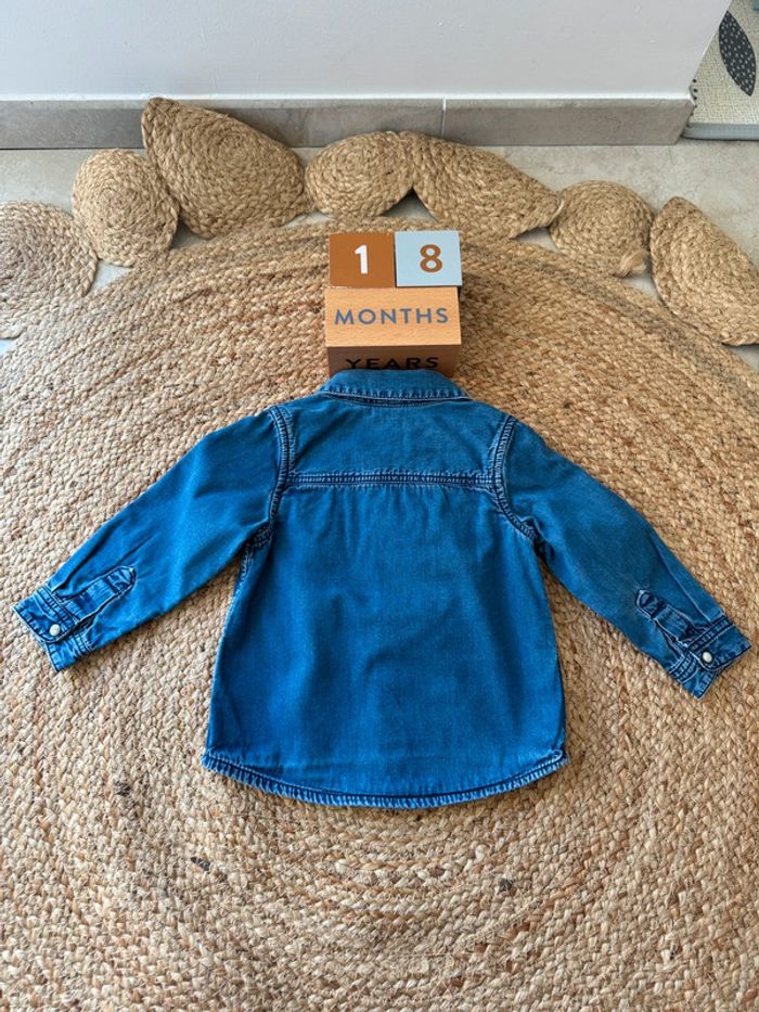 Chemise jean 18 mois - photo numéro 6