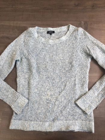 Pull Caroll pailleté bleu clair taille 36